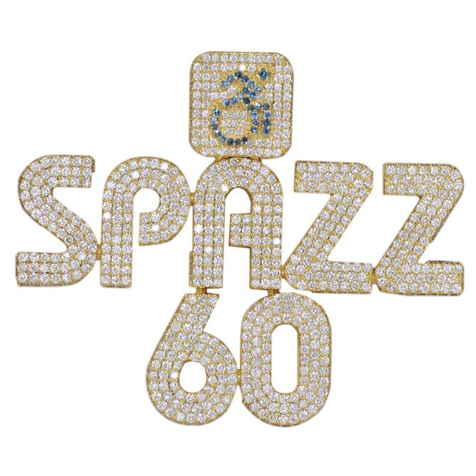 CJ11205 - Spazz60 Diamond Custom Pendant
